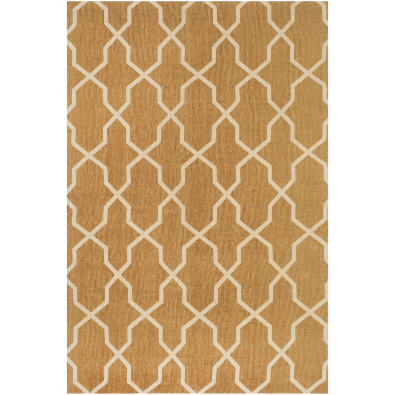 Charing Cross Hand Loomed Jute Geometric Rug, Rectangle 4' x 6'