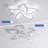Neymar 5-Light Acrylic Flush Mount Ceiling Light