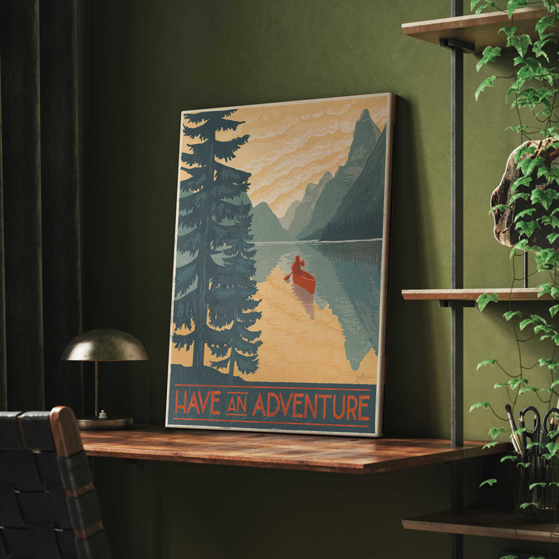 Impression sur toile Golden Hour Expedition, Toile tendue, H 48 po x l 32 po x P 1,25 po