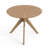 Fenway Oak Oval Dining Table-940850687