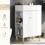 Meuble-lavabo sur pied simple 21,6 po avec comptoir en céramique