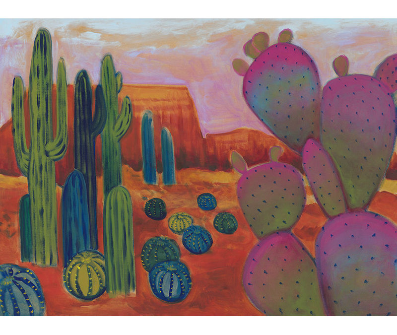 Desert Sonata IV Painting by David Erickson, Image Brush Gel