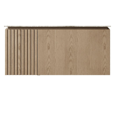 30" Muri Heidelberg Woodgrain Plywood Cabinet With Door And One Drawer, No Basin And Top, No Faucet And Sink Cover