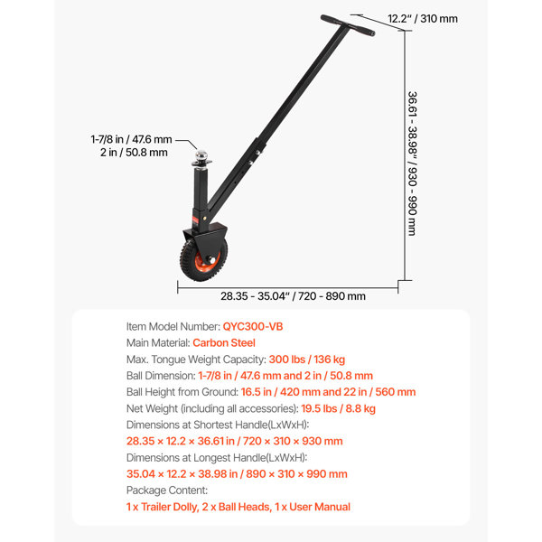 Dimensions du produit