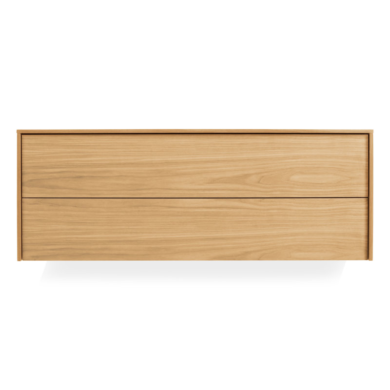 Wonder Wall 2.0 Solid Wood Accent Chest, White Oak