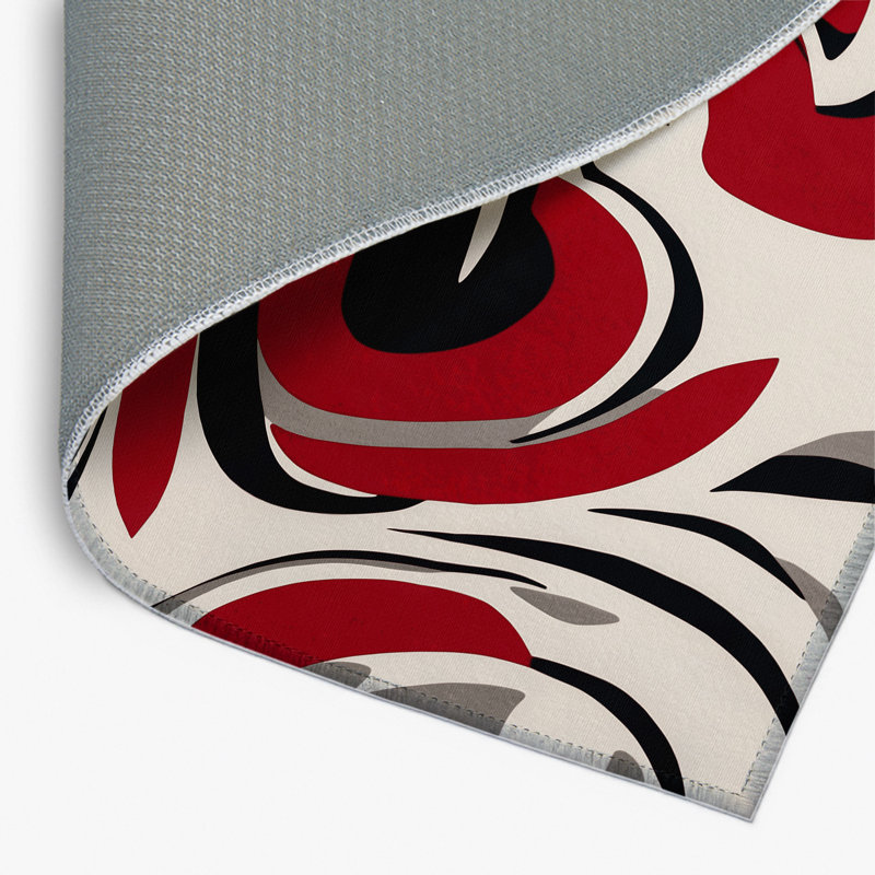Tapis intérieur et extérieur Radiant Swirl, Rectangle 1 pi 6 po x 2 pi 6 po