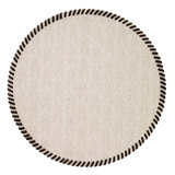 Whipstitch Vinyl Round Placemats