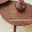 Table basse centrale 100% bois de chêne massif, table basse en bois