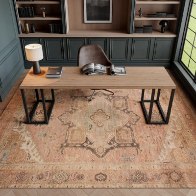Heriberto Machine Washable Vintage Area Rug