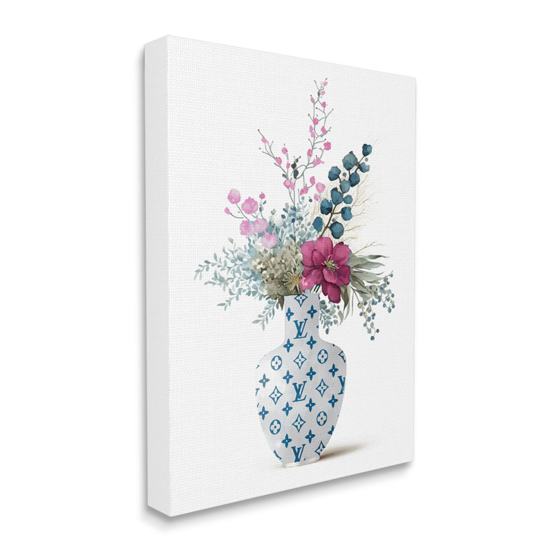 «Stupell Industries Fashion Brand Bouquet Canvas Wall Art Design» par Lil 'Rue, H 48 po x l 36 po x P 1,5 po
