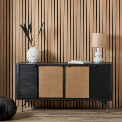 Caylin 160cm Solid Wood Sideboard