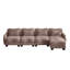 Canapé modulaire avec repose-pieds et coussins lombaires ergonomiques Cloudscape-133276929