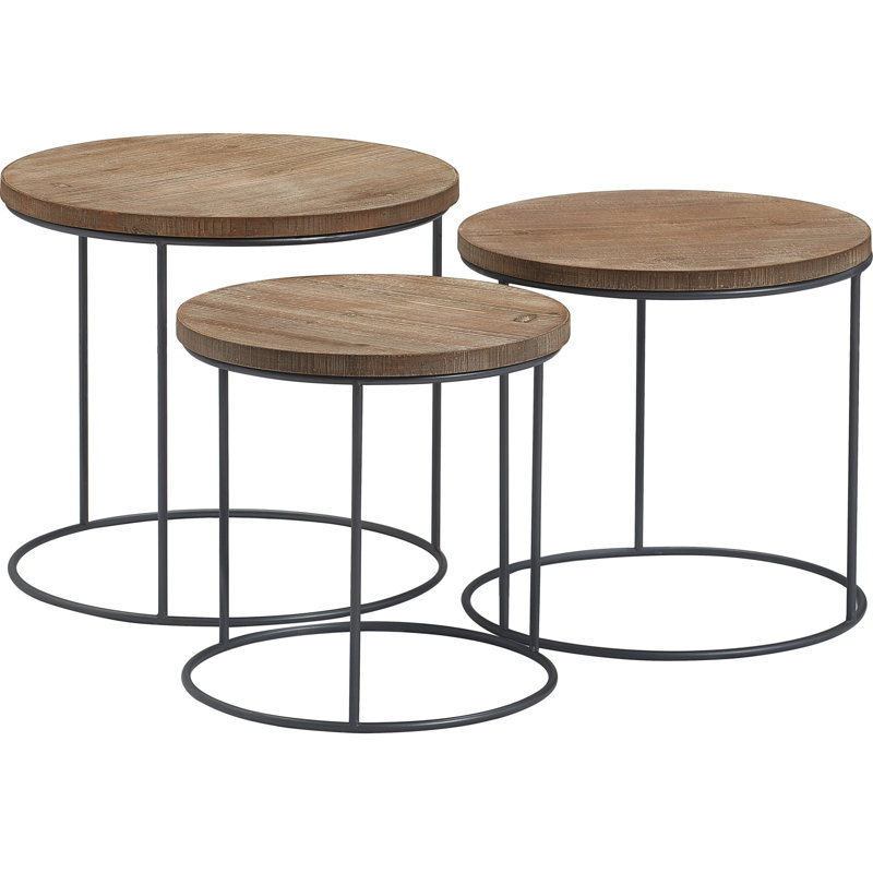 Ensemble de 3 tables gigognes Tommy Hilfiger