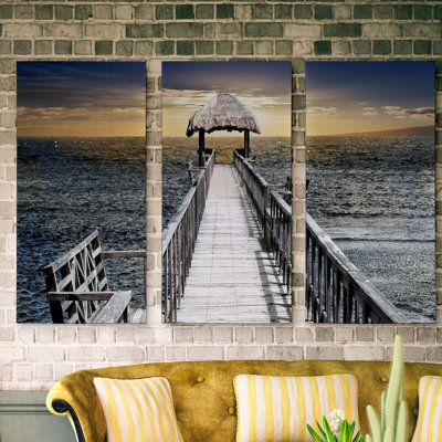 " Honduras Pier " 3 - Pieces