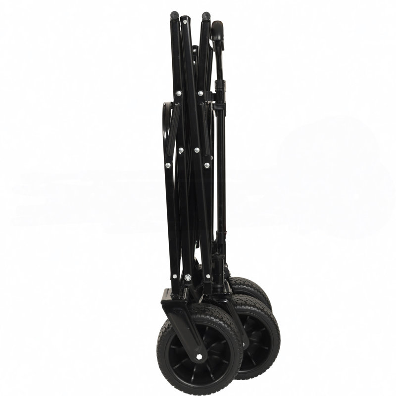 Chariot pliable pliable de 400 lb, chariot d'épicerie de chariot utilitaire de chariot de plage