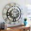 Horloge murale 36 "surdimensionnée pour le salon-123169110