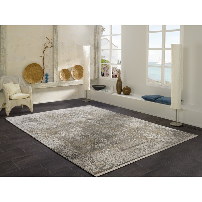 Round Lowry Hand Woven Area Rug, Rectangular 67 x 130cm