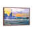 Classic Brown Wood Framed Canvas