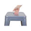 Tabouret à hauteur de comptoir 30 po, ensemble de 4 tabourets de bar en métal sans dossier, non empilable, amovible et facile à assembler, permettant d'économiser de l'espace pour un îlot de cuisine / bar / café / salle à manger (argent)-132287070-132287076