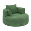 Fauteuil d'appoint pivotant avec 3 coussins amovibles-115839032