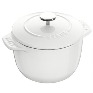 Harvest White Pumpkin Enameled Cast Iron Dutch Oven, 1.8 Qt.