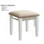 Ensemble de coiffeuse de style transitionnel avec tiroirs de rangement, miroir central et tabouret rembourré pour des meubles de chambre à coucher élégants-1202214699