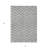 3' X 5' Gray And Ivory Chevron Washable Indoor Outdoor Area Rug