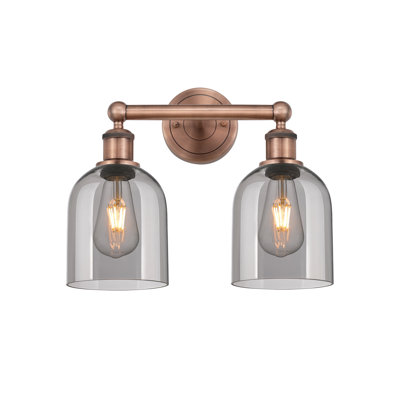 Éclairage pour meuble-lavabo à 2 lumières 15 po Edison Allysson