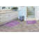 Billy-Dean Nylon 2 Piece Bath Rug Set with Non-Slip Backing