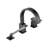Waterfall Bathtub Faucet With Sprayer, 3-Hole Roman Tub Filler With Hand Shower Deck Mount Waterfall Tub Spout Set-118546034