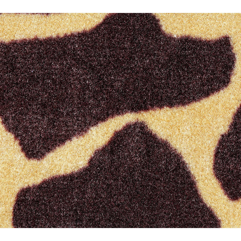 Tapis imprimé animal - Girafe, Octogone 8 pi