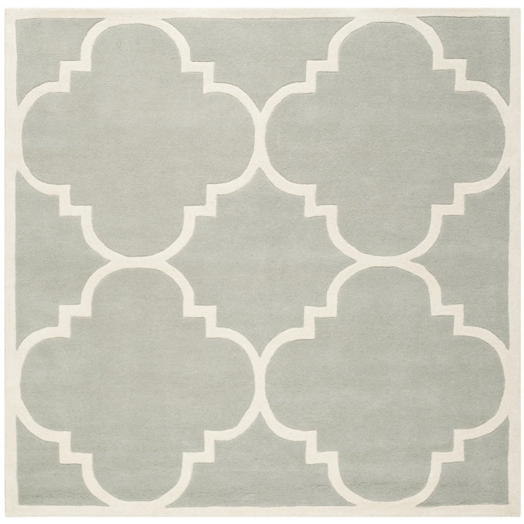 Carolene Hand Tufted Wool Geometric Rug