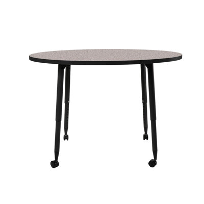 Adapte 60 Round Thermofused Activity Table with Adjustable Tapered Legs