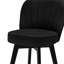 Tabouret de comptoir pivotant 26 po Kyenzie-1466696299