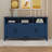 Modern 4-Door Sideboard Buffet With Adjustable Shelves And Half-Open Storage Cabinet-192965013