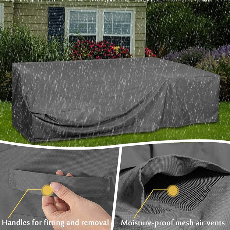 Dropship 210D Waterproof Outdoor Furniture Cover Windproof Dustproof Patio  Furniture Protector Oxford Cloth Garden 3XL Size to Sell Online at a Lower  Price