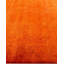 Tapis orange / gris 6 pi 2 po x 8 pi 10 po One-of-a-Kind Overyed