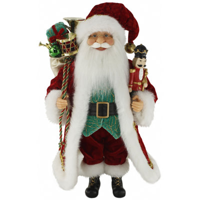 16" Festive Nutcracker & Toys
