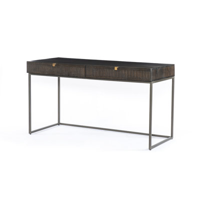 Kelby Solid Wood Writing Desk