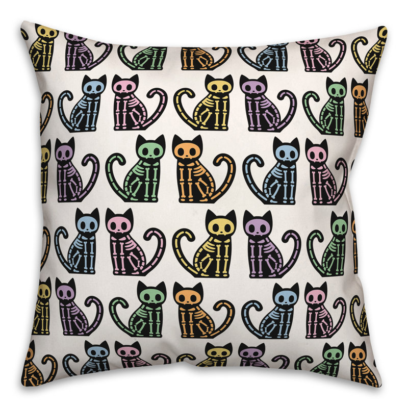 Animal Print Reversible Throw Pillow, 16" x 16"