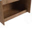 Meuble-lavabo mural 54 po avec lavabo d'art en céramique et 2 tablettes de rangement, 2 portes à fermeture douce, emballage KD, contreplaqué-267257139