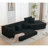 Preez Folding Convertible Upholstered Sleeper Sectional Sofa-111681516
