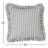 Birch Lane Jasper Sky Ruffled Accent Pillow-110360604