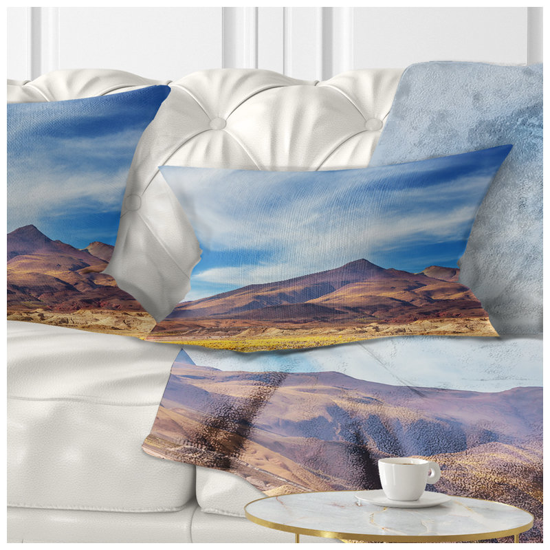 Housse de coussin rectangulaire avec insert