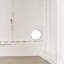 Trotta Entertainment Centre w/ Piers & LED Lighting