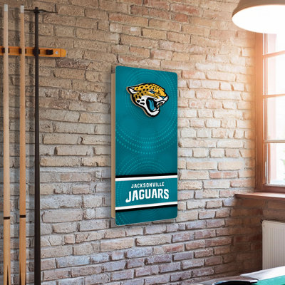 Mini-cornhole mural Jacksonville Jaguars