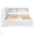 Bed With L-Shaped Bookcases,Drawers-457792807