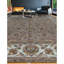 Tapis ivoire et chameau noué à la main de haute qualité