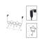 Stars Over Door Storage Hooks-129876740