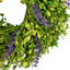 Faux Lavender Wood 11'' Wreath